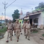 कैलिया थाना अध्यक्ष ने पैदल गस्त किया रिपोर्ट बलराम सोनी